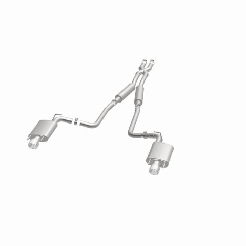 MagnaFlow 10-12 Cadillac CTS V6 3.0L (Exc AWD) Dual Split Rear Exit Stainless Cat Back Perf Exhaust thumbnail 4
