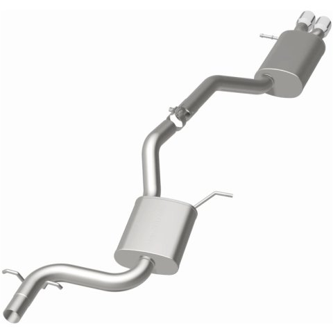 MagnaFlow 12 VW Jetta 2.0L Turbocharged Dual Straight D/S Rear Exit Stainless Cat Back Perf Exhaust thumbnail 9
