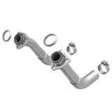 MagnaFlow 66-72 Chevy C10 Pickup V8 2-Piece Front Exhaust Pipe Kit (2in Tubing/Clamps/Inlet Flanges) thumbnail 1