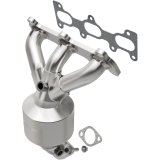 MagnaFlow DF Cat. Conv05-06 Hyundai Santa Fe/05-09 Tucson / 05-08 Kia Sportage D/S Manifold thumbnail 3