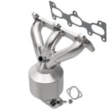 MagnaFlow DF Cat. Conv05-06 Hyundai Santa Fe/05-09 Tucson / 05-08 Kia Sportage D/S Manifold thumbnail 6