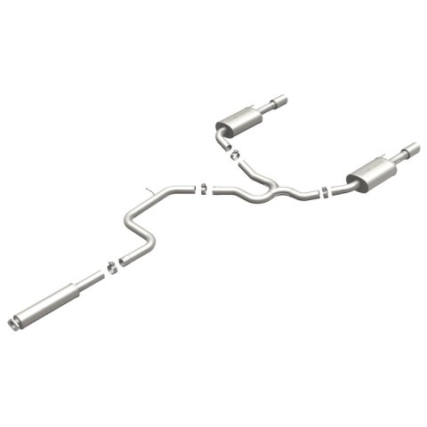 MagnaFlow 00-05 Chevy Impala/Monte Carlo V6 3.4L/3.8L Dual Rear Exit Stainless Cat-Back Perf Exhaust thumbnail 5