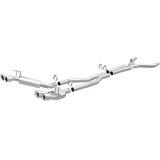 MagnaFlow 13 Chevy Camaro V8 6.2L S/C Quad Split Rear Exit Cat Back Perf Exhaust thumbnail 1