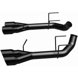 MagnaFlow 13 Ford Mustang Shelby GT500 V8 5.8L Quad Split Rear Exit Stainless Cat Back Perf Exhaust thumbnail 7