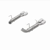 MagnaFlow 12 Ford Mustang V8 5.0L Dual Split Rear Exit Axle-Back Stainless Cat Back Perf Exhaust thumbnail 8