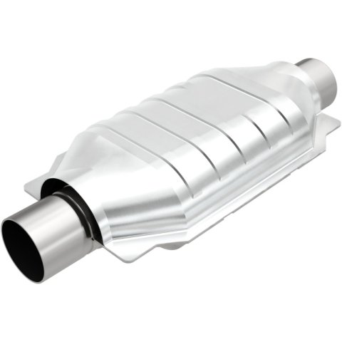 MagnaFlow Univ Cat Conv 2.5in Inlet/Outlet Center/Center Oval 12in Body L x 7in W x 16in Overall L thumbnail 6