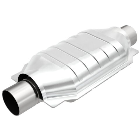 MagnaFlow Univ Cat Conv 2.5in Inlet/Outlet Center/Center Oval 12in Body L x 7in W x 16in Overall L thumbnail 7