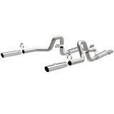 MagnaFlow 99-04 Mustang Mach 1 V8 4.6L Dual Split Rear Exit Stainless Cat-Back Performance Exhaust thumbnail 1