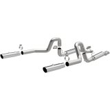 MagnaFlow 99-04 Mustang Mach 1 V8 4.6L Dual Split Rear Exit Stainless Cat-Back Performance Exhaust thumbnail 5