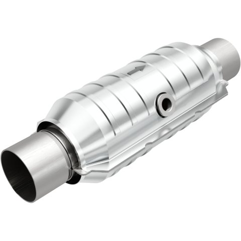 MagnaFlow Conv Univ 2.5in Inlet/Outlet Center/Center Round 11in Body L x 5.125in W x 15in Overall L thumbnail 2