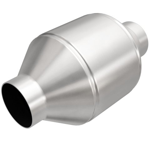 MagnaFlow Univ Cat Conv 2.5in Inlet/Outlet Center/Center Round 3in Body L x 5in W x 8.75in Overall L thumbnail 1