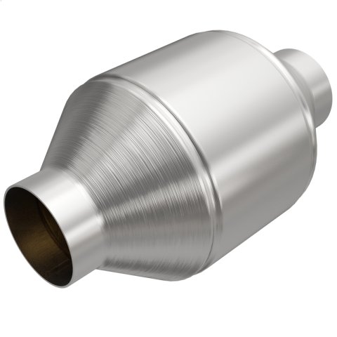 MagnaFlow Univ Cat Conv 2.5in Inlet/Outlet Center/Center Round 3in Body L x 5in W x 8.75in Overall L thumbnail 2