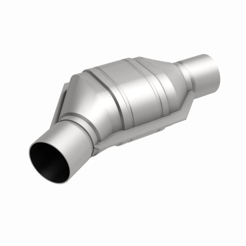 MagnaFlow Universal Catalytic Converter 2.25in Angled Inlet Front CA thumbnail 7