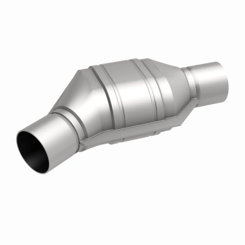 MagnaFlow Universal Catalytic Converter 2.25in Angled Inlet Front CA thumbnail 8