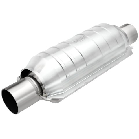 MagnaFlow Universal Catalytic Converter 2.25in Front CA thumbnail 1