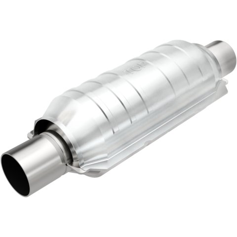 MagnaFlow Universal Catalytic Converter 2.25in Front CA thumbnail 2