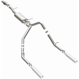 Magnaflow 14 Chev Silverado V8 5.3L SC Cab Dual Split Rear Exit SS Cat Back Perf Exhaust thumbnail 7