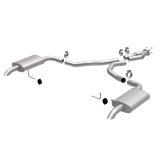 MagnaFlow 75-79 Chevy Corvette V8 5.7L Dual Split Rear Exit Stainless Cat-Back Perf Exhaust thumbnail 3