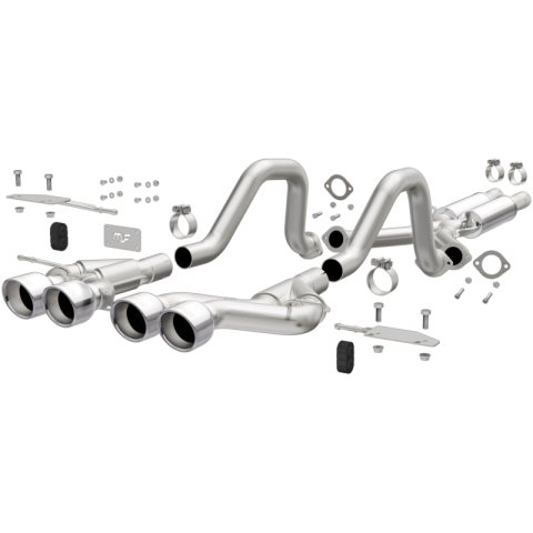 Magnaflow 00-04 Chev Corvette V8 5.7L Comp Series Quad Ctr Rr Exit SS Cat-Back Perf Exhaust thumbnail 3