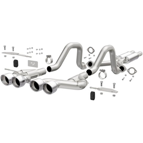 Magnaflow 00-04 Chev Corvette V8 5.7L Comp Series Quad Ctr Rr Exit SS Cat-Back Perf Exhaust thumbnail 5