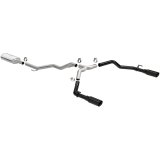 MagnaFlow 2020 Jeep Gladiator 3in Street Series Dual Split Exit SS Cat-Back Exhaust w/Black Tips thumbnail 4
