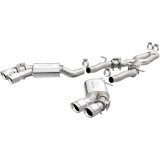 MagnaFlow 2016 Chevy Camaro 6.2L V8 Competition Cat Back w/ Quad Polished Tips thumbnail 1