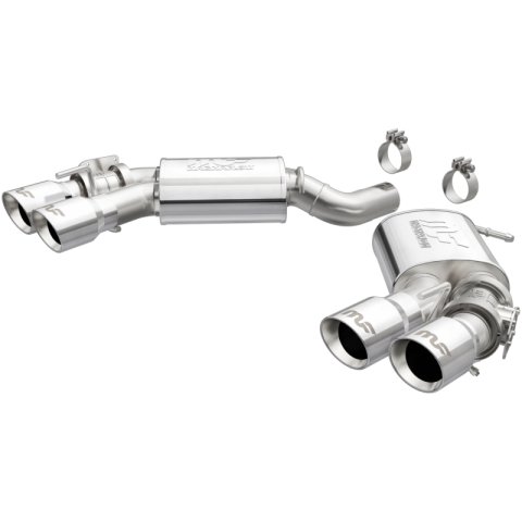 MagnaFlow 2016 Chevy Camaro 6.2L V8 Competition Axle Back w/ Quad Polished Tips thumbnail 3