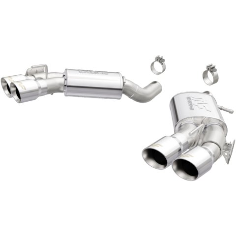 MagnaFlow 2016 Chevy Camaro 6.2L V8 Competition Axle Back w/ Quad Polished Tips thumbnail 4