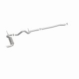 MagnaFlow 12-14 Jeep Wrangler 4dr Single Straight Rear P/S Exit Stainless C/B Performance Exhaust thumbnail 5