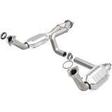 MagnaFlow DF Cat. Conv 02-06 Cadillac Truck. 8 5.3L Dual Conv. Y-Pipe Assy 2wd/Chevy Truck 99-07 thumbnail 2