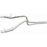 Magnaflow 2014 Ford Mustang V6 3.7L Comp Series Dual Split Rear Polished Stainless C/B Perf Exhaust thumbnail 6