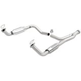 MagnaFlow DF Cat. Conv 95-99 Range Rover 4.0/4.6L GEMS Y-Pipe Assembly *NOT FOR SALE IN CALIFORNIA* thumbnail 1