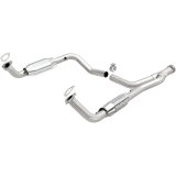 MagnaFlow DF Cat. Conv 95-99 Range Rover 4.0/4.6L GEMS Y-Pipe Assembly *NOT FOR SALE IN CALIFORNIA* thumbnail 3