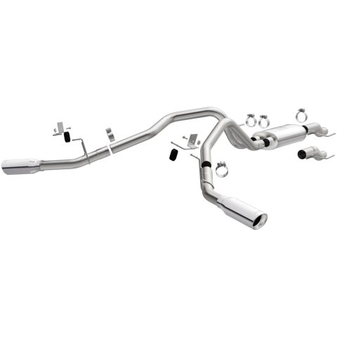Magnaflow 15-21 Ford F-150 Street Series Cat-Back Performance Exhaust System- Dual Polished Tips thumbnail 1