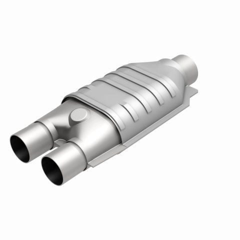 MagnaFlow Universal Catalytic Converter 2inch Inlet/2.5inch Outlet Dual/Single Oval Shape thumbnail 9