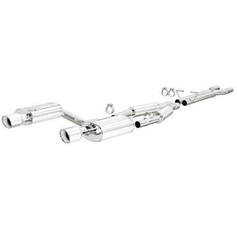 MagnaFlow 05-07 Audi A4 Quattro V6 3.2L SS Cat-Back Dual Split Rear Exit 2 Tips Perf Exhaust Sys thumbnail 1