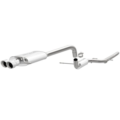 MagnaFlow Performance Cat-Back Exhaust System Dual Straight Drive Side Rear Exit 11-14 VW Jetta 2.0L thumbnail 5