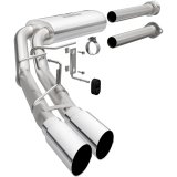 Magnaflow 15-21 Ford F-150 Street Series Cat-Back Performance Exhaust System- Polished Side Exit thumbnail 1