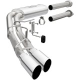 Magnaflow 15-21 Ford F-150 Street Series Cat-Back Performance Exhaust System- Polished Side Exit thumbnail 4