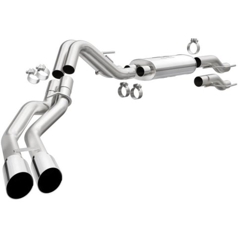 Magnaflow 15-21 Ford F-150 Street Series Cat-Back Performance Exhaust System- SS Polished Rear Exit thumbnail 3