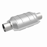 MagnaFlow Univ Cat Conv 2in Inlet/Outlet Center/Center Oval 9in Body L/6.5in Width/13in OA Length thumbnail 8