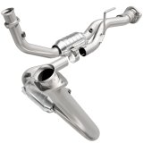 MagnaFlow Direct Fit Catalytic Converter 05-06 Jeep Grand Cherokee 3.7L Y-Pipe Assembly thumbnail 1