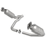 MagnaFlow Direct Fit Catalytic Conv 05-06 Dodge Dakota/2006 Mitsubishi Raider 3.7L Y-Pipe Assembly thumbnail 1