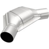 MagnaFlow Universal Catalytic Converter 2 inch Angled O/O PC2 Front thumbnail 2