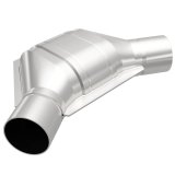 MagnaFlow Universal Catalytic Converter 2 inch Angled O/O PC2 Front thumbnail 4