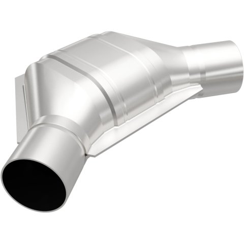 MagnaFlow Universal Catalytic Converter 2.25 inch Angled O/O PC2 Front thumbnail 4