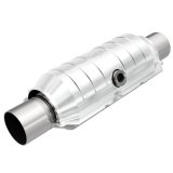MagnaFlow Universal Catalytic Converter 2.00 Midbed O2 Rear CA thumbnail 1