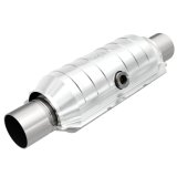 MagnaFlow Universal Catalytic Converter 2.25 Midbed O2 Front CA thumbnail 6