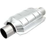 MagnaFlow Universal Catalytic Converter 2.25 inch OBDII Front thumbnail 3
