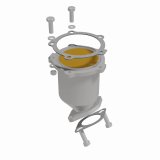 MagnaFlow Direct Fit Catalytic Converter 03-06 Santa Fe Front cc 3.5L thumbnail 6